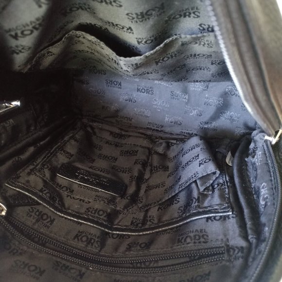 MK Jet Set Black Backpack - Small - Picture 10 of 12